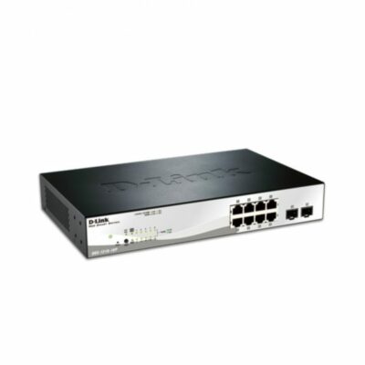 D-Link 10-Port Gigabit WebSmart PoE Switch (DGS-1210-10P)