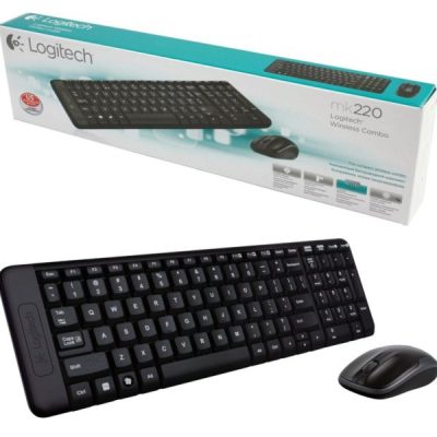 LOGITECH Wireless Keyboard & Mouse Combo MK220
