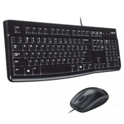 LOGITECH Wired Keyboard & Mouse Combo MK120