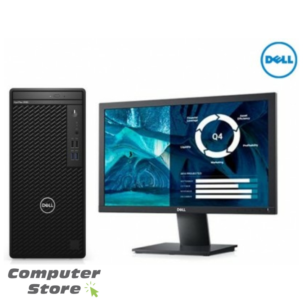 Dell OptiPlex 3080 i5 MT Desktop (i5 10505, 4GB, 1TB with 18.5-inch ...