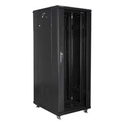 Giganet 32U Glass Door Server Rack