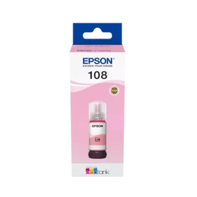 Epson 108 EcoTank Light Magenta Ink Bottle