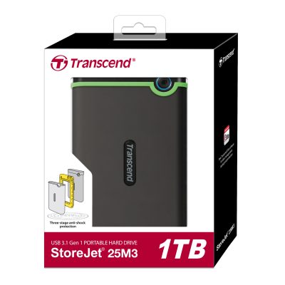 1TB Slim StoreJet2.5″ M3S, Portable HDD