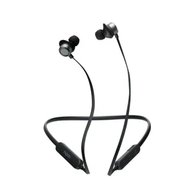 Earphones – Rapoo Neckband Bluetooth Earphones S120 – BLACK
