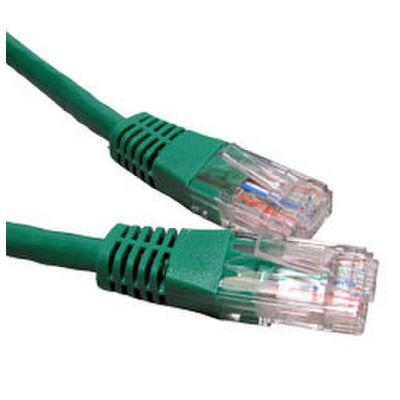 PC,RJ45,RJ45,6,UTP,T568A/B,STR,CM/LSOH1,GRN,CLR,1M