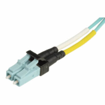 FIBER PIGTAIL,XGLO,MM,SIMPLEX LC, 50/125,BUFFERED,1M AQUA,