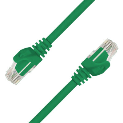 Giganet Category 6 UTP 1 meter Patch Cord-Green, 26AWG 50U’