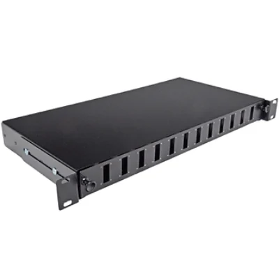 GIGANET 1U 19″ 24 WAY PATCH PANEL