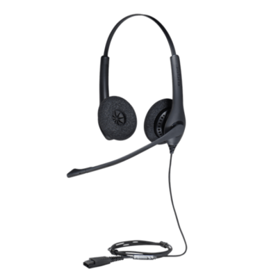 JABRA BIZ 1500 Duo QD – Professional UC Call Center Wired Headset