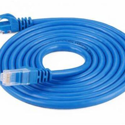 Giganet Category 6 UTP 3 mtr Patch Cord-BLUE, 26AWG 50U’