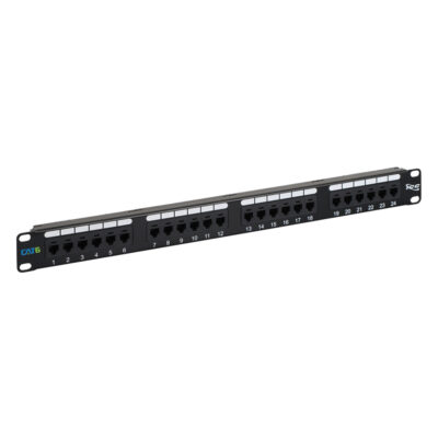 SIEMON 24 PORT CAT6 PATCH PANEL UNIVERSAL WIRED,1RMS,BULK