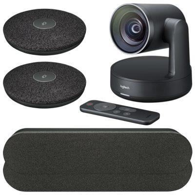 Logitech Rally Plus Ultra-HD Conference Cam – BLACK – USB