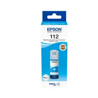 Epson 112 EcoTank Pigment Cyan Ink Bottle