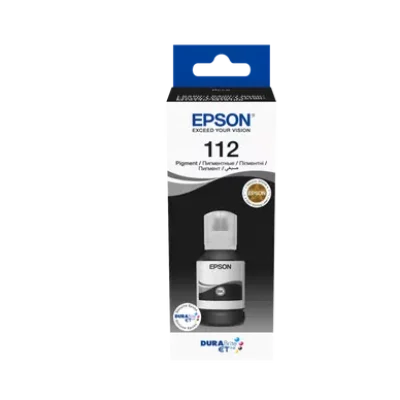 Epson 112 EcoTank Pigment Black Ink Bottle