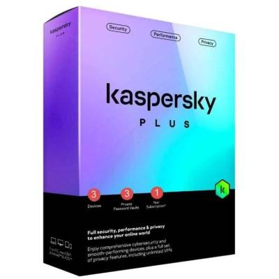 KL1042Q5CFS-PAPDVDnoCD Kaspersky_Plus_3dev_1y_PAP_DVD_noCD_AFR