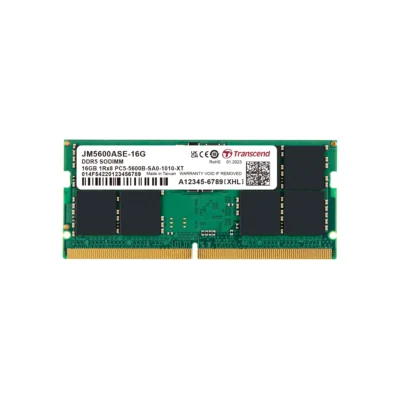 Transcend 16GB JM DDR5 5600 SO-DIMM 1Rx8 2Gx8 CL46 1.1V