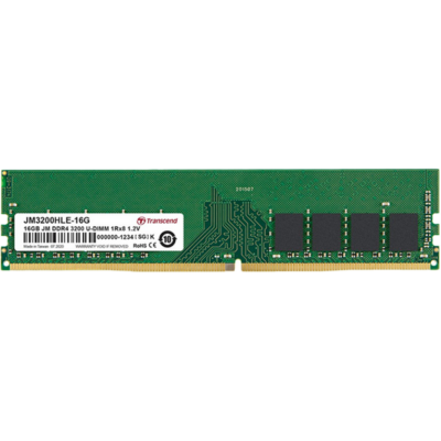 16GB JM DDR4 3200 U-DIMM 1Rx8 2Gx8 CL22 1.2V