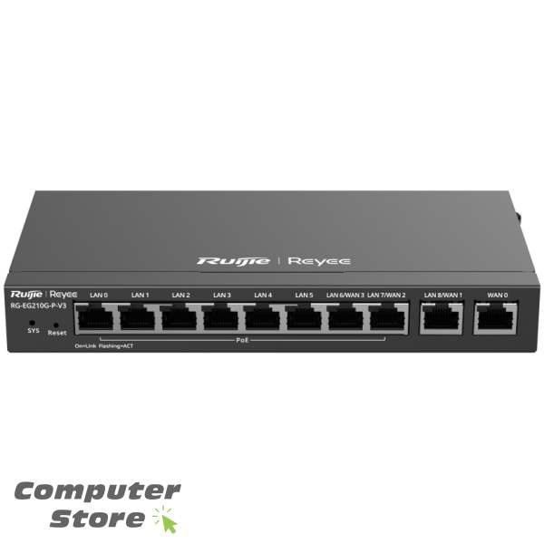 RG-EG210G-P-V3 Reyee Cloud Managed PoE Router