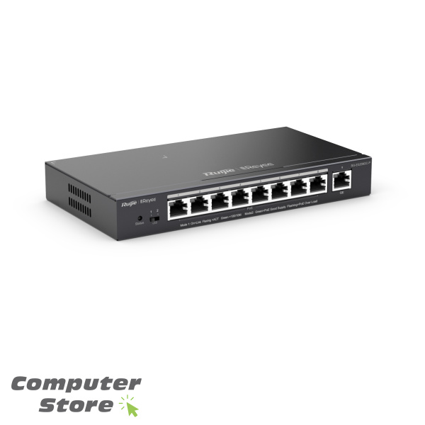 Ruijie 9-Port Gigabit Smart Cloud Managed PoE Switch