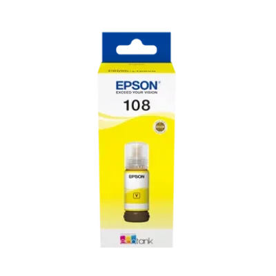 Epson 108 EcoTank Yellow Ink Bottle