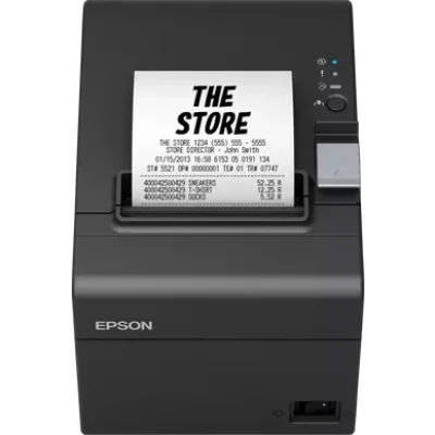 Epson TM-T20III POS Receipt Printer USB + Serial, PS, Blk, UK