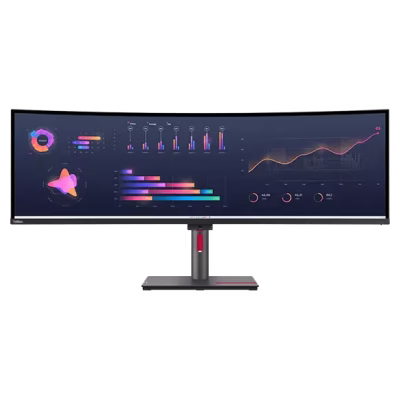 Lenovo ThinkVision P49w-30 49″ Curved 5K DQHD Thunderbolt USB-C Monitor