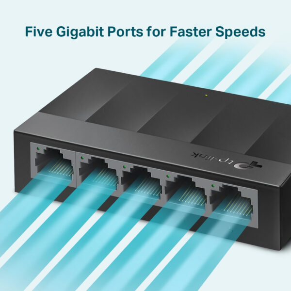 TPLINK 5-Port Gigabit Desktop Switch - Image 2