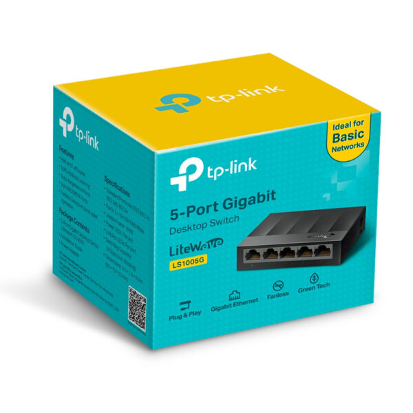 TPLINK 5-Port Gigabit Desktop Switch - Image 4