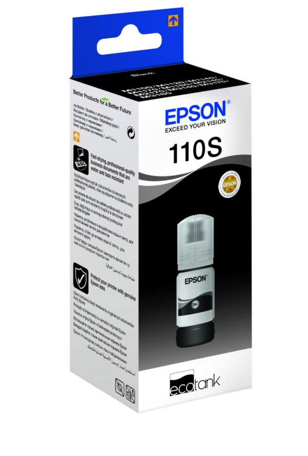 Epson 110S,Ink Bottle,1 x 40,0 ml Black,L