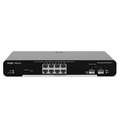 Ruijie RG-NBS3100-8GT2SFP-P 8-Port Gigabit L2 Managed PoE Switch
