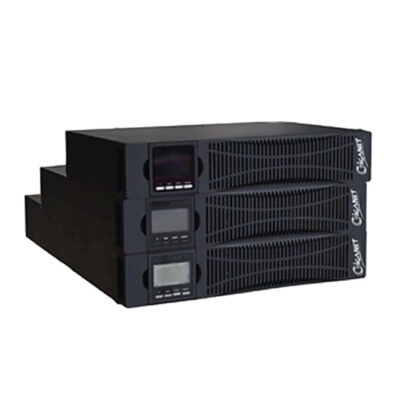 GIGANET Smart Double Online  Conversion  UPS 3kVA Rack/ Tower Single Phase , PF 1. 0