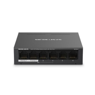 TPLINK 6-Port 10/100Mbps Desktop Switch with 4-Port PoE+