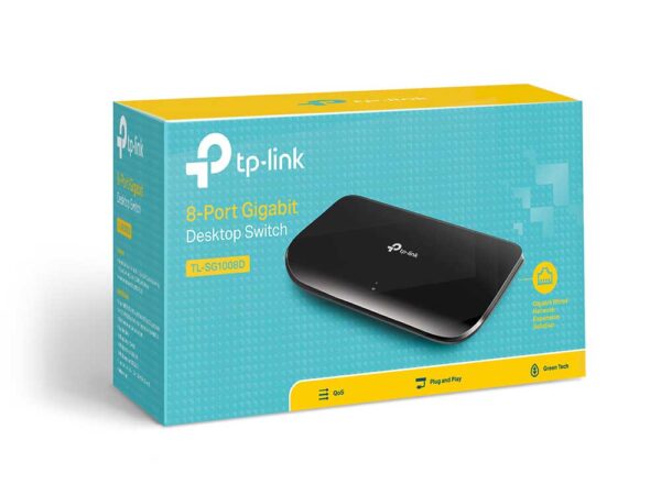 TPLINK 8-Port Gigabit Desktop Switch - Image 3