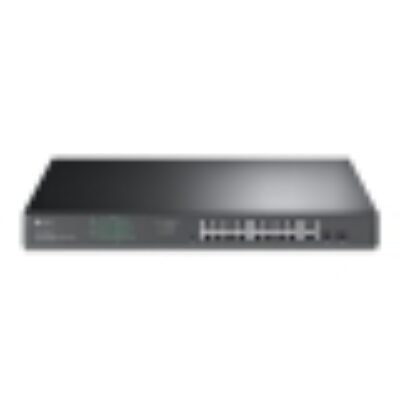 TPLINK 18-Port Gigabit Easy Smart Switch with 16-Port PoE+