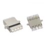 Giganet Fiber Adapter LC Multimode ,Quad, ,No flange