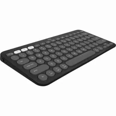 LOGITECH K380S Multi-Device Bluetooth Keyboard – TONAL GRAPHITE – US INTL