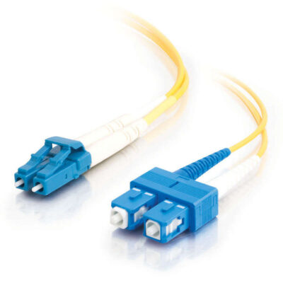 SIEMON FIBER JUMPER DUPLEX SM,LCSC, YELLOW 5M