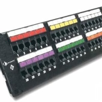 Siemon HD6-48 48-Port Cat6 Network Patch Panel