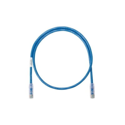 Siemon Cat 6 1m Mod Cord White C/W Clear Boot Bulk