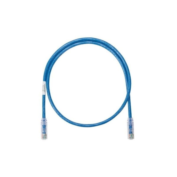 Siemon Cat 6 1m Mod Cord White C/W Clear Boot Bulk