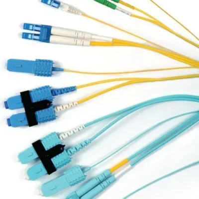 SIEMON FIBER PIGTAIL,XGLO,MM,SIMPLEX SC, 50/125,BUFFERED,1M AQUA, L