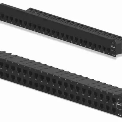 Siemon Z6AS-PNL-U48K ZMAX 48 PORT 6A SHIELDED PATCH PANEL