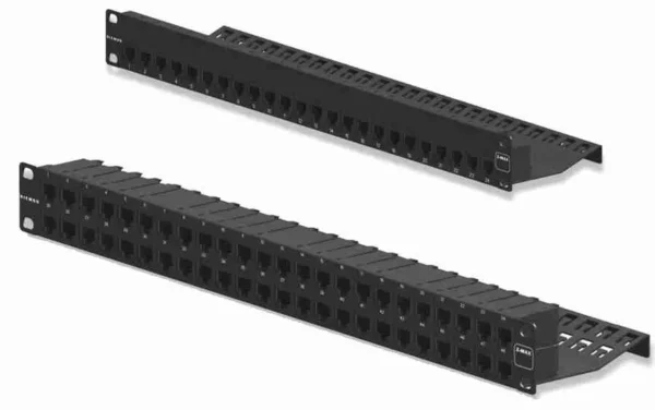 Siemon Z6AS-PNL-U48K ZMAX 48 PORT 6A SHIELDED PATCH PANEL