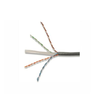 Siemon 24AWG Category 6 E2 4-Pair Solid UTP cm Blue Relaxed Cable