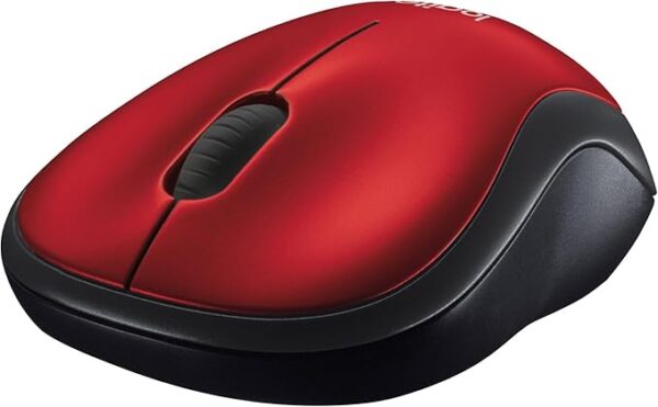 LOGITECH Wireless Mouse M185 - RED - Image 3