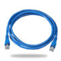 Giganet Category 6 UTP 3 mtr Patch Cord-BLUE, 26AWG 50U’