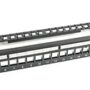 Giganet CAT 6A FTP 24 Port Blank Patch Panel with Rear Wire Manager