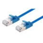 Giganet Cat6A SFTP Patch Cord 1M-Blue LSZH 50U