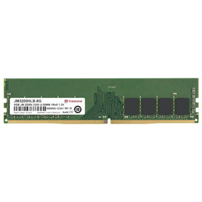 Trascend 8GB JM DDR4 3200 U-DIMM 1Rx8 1Gx8 CL22 1.2V