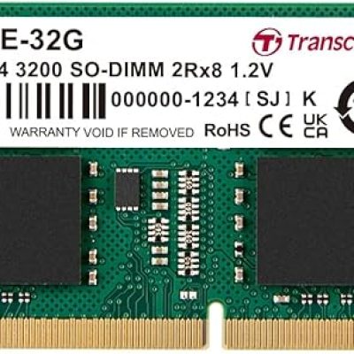Transcend 32GB JM DDR4 3200 SO-DIMM 2Rx8 2Gx8 CL22 1.2V